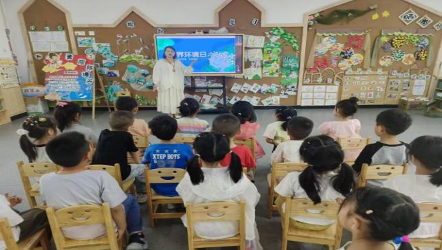 商南縣幼兒園多形式開展2025年世界環境日主題活動