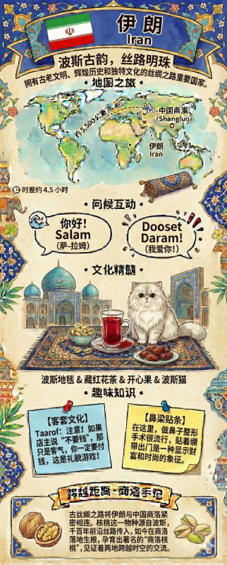 【跟著U15看世界】“波斯古韻”——伊朗