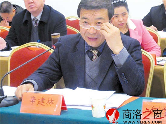 市人大代表辛建林參加丹鳳代表團審議《政府工作報告》時建議，把城市規劃放在更加重要的位置，做好棚戶區改造工作，加強對群眾建房的規劃和管理。      （見習記者 董 楠 攝）