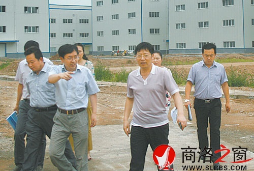 商丹園區黨工委書記、管委會主任周和斌檢查指導工作