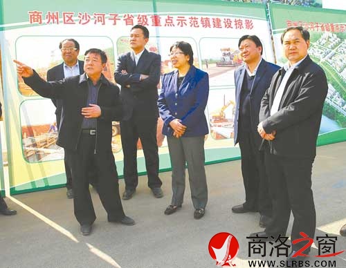 市長陳俊深入沙河子省級重點示范鎮指導項目建設