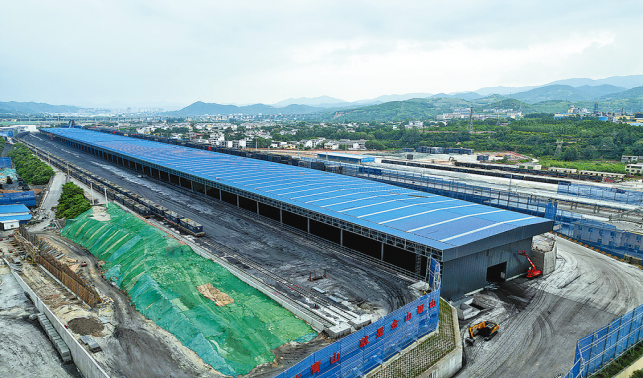 商洛陸港鐵路線改擴(kuò)建及煤炭?jī)?chǔ)備能力提升改造項(xiàng)目